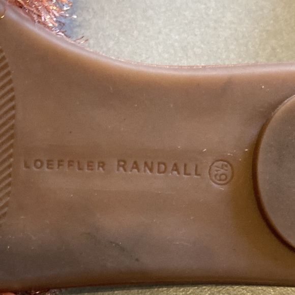 LOEFFLER RANDALL sparkly pink slides size 6.5 - Picture 13 of 13